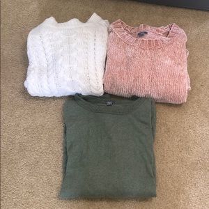 Lot of 3 Aerie sweaters